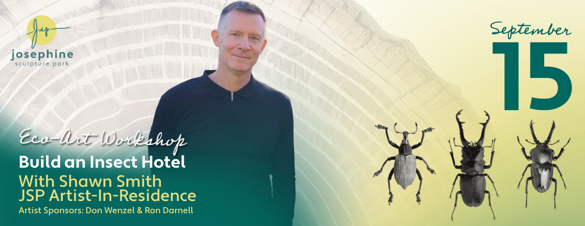 Eco-Art Workshop: Build an Insect Hotel with Shawn Smith, JSP Artist-in-Residence